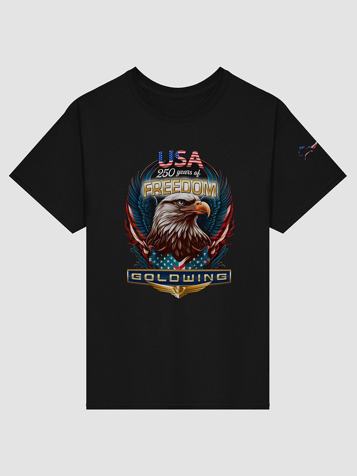 America 250 GOLDWING Tee Shirt (Front and Back) product image (1)