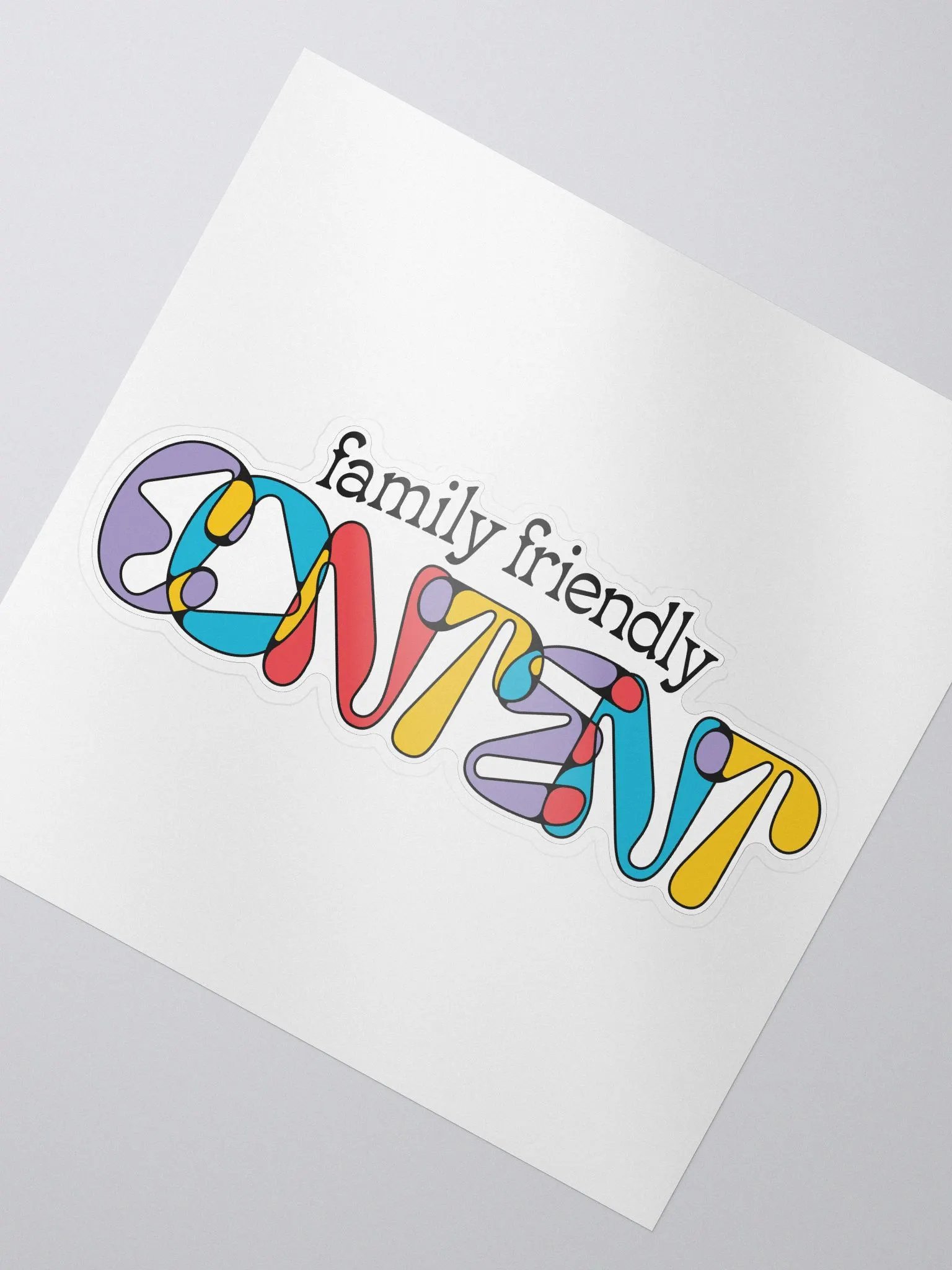 Family Friendly Content Sticker product image (2)