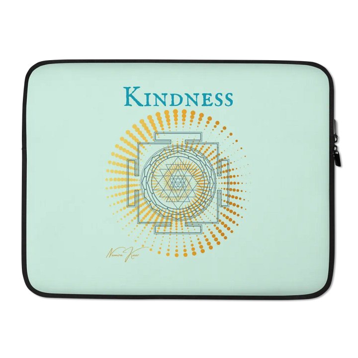 Radiant Kindness Laptop Sleeve product image (2)