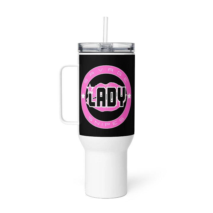 Savage Lady Snipes Black 40oz Stainless Tumbler product image (1)