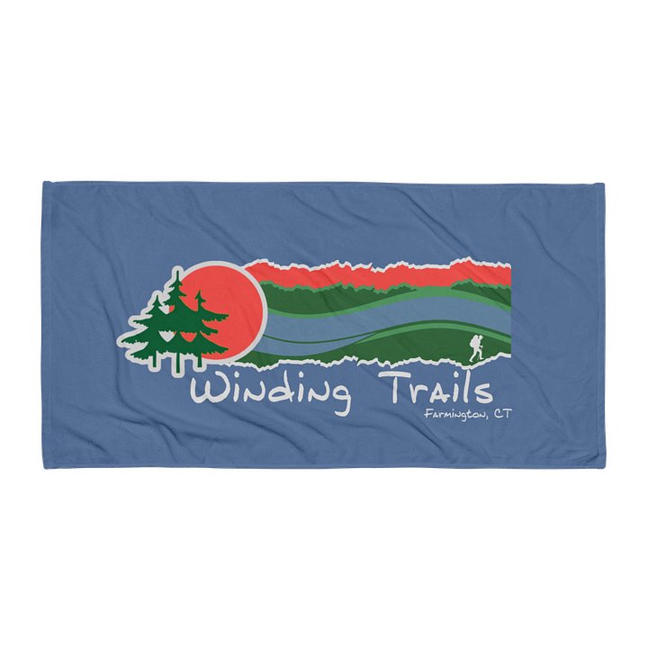 Winding Trails Adventure Beach Towel product image (1)