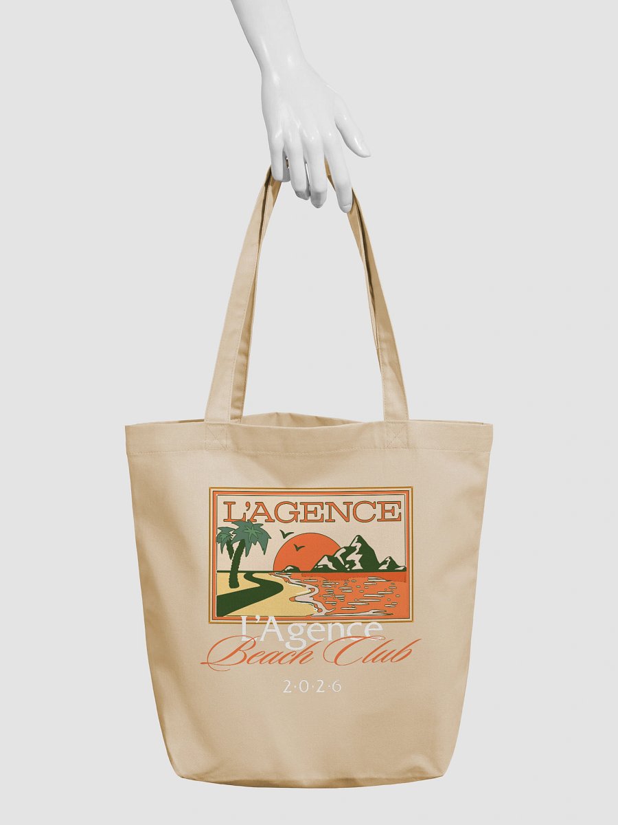 L'Agence Beach Club 2026 Tote Bag - Beige product image (3)