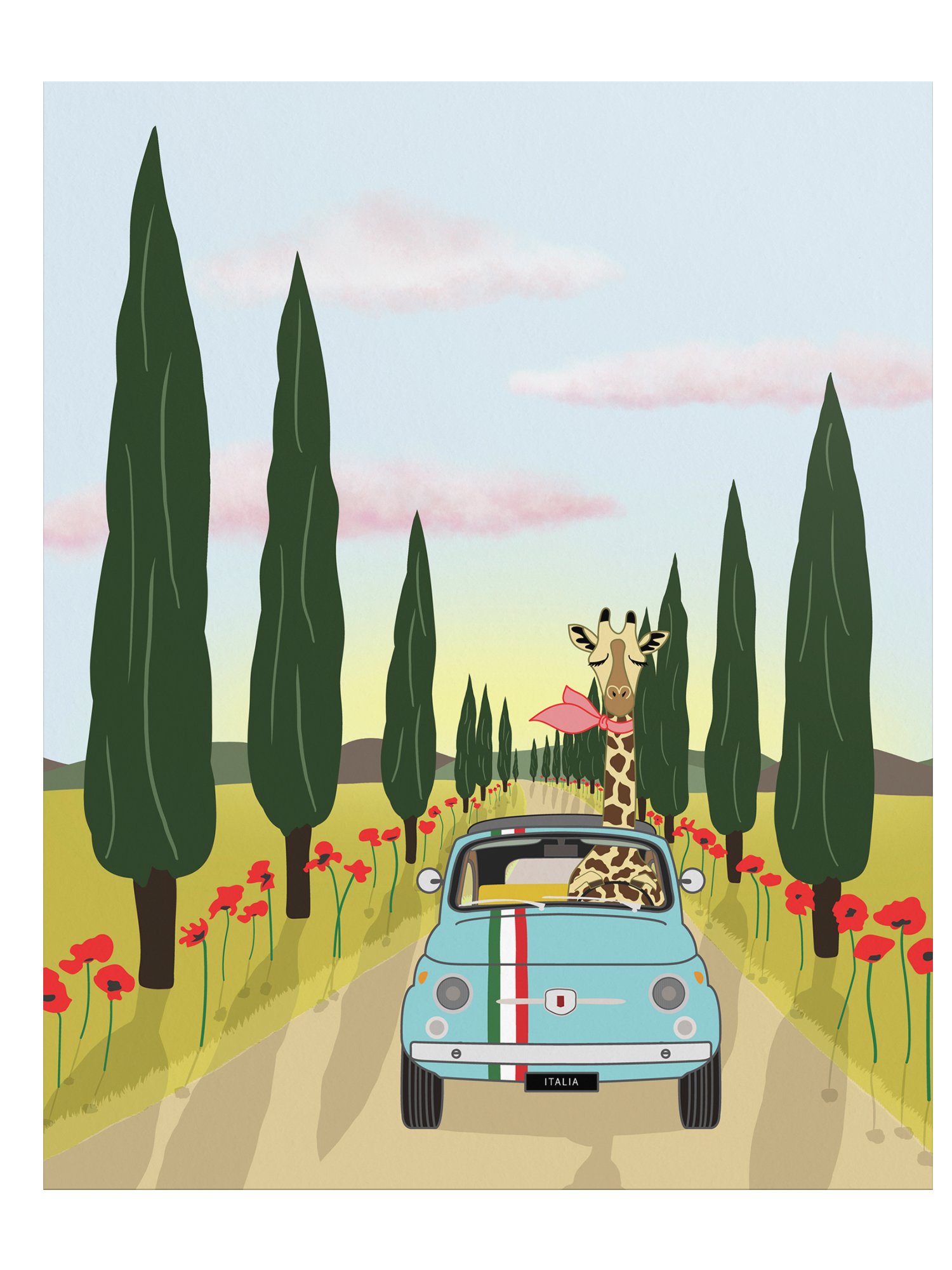 Driving Through Tuscany - Poster product image (3)