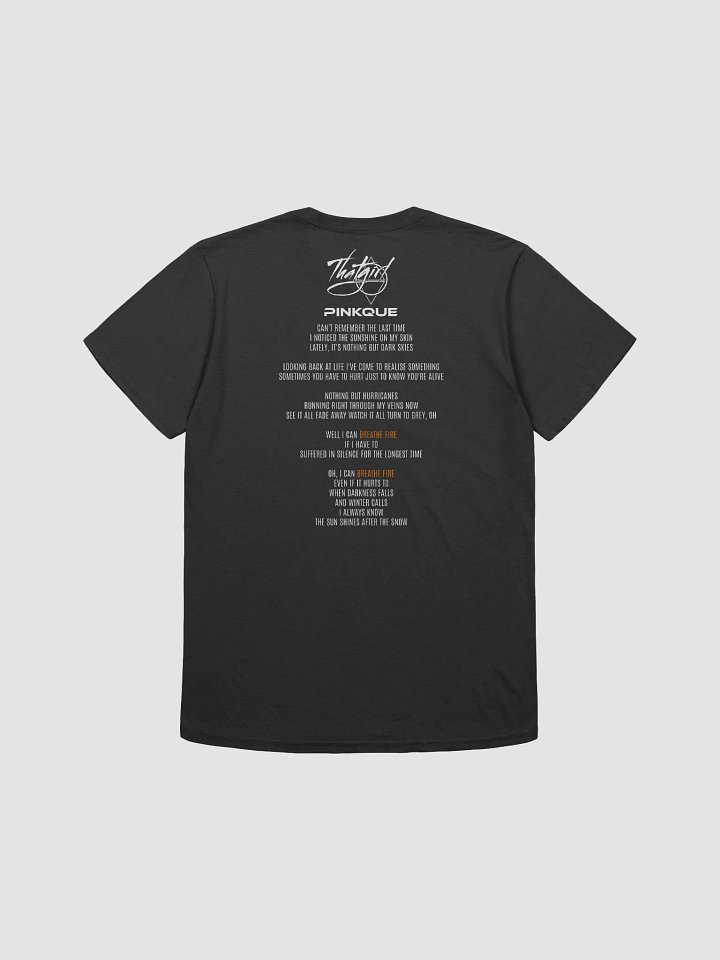PINKQUE X THAT GIRL | BREATHE FIRE RELAXED COMFORT UNISEX TEE [COLLAB SERIES] product image (2)
