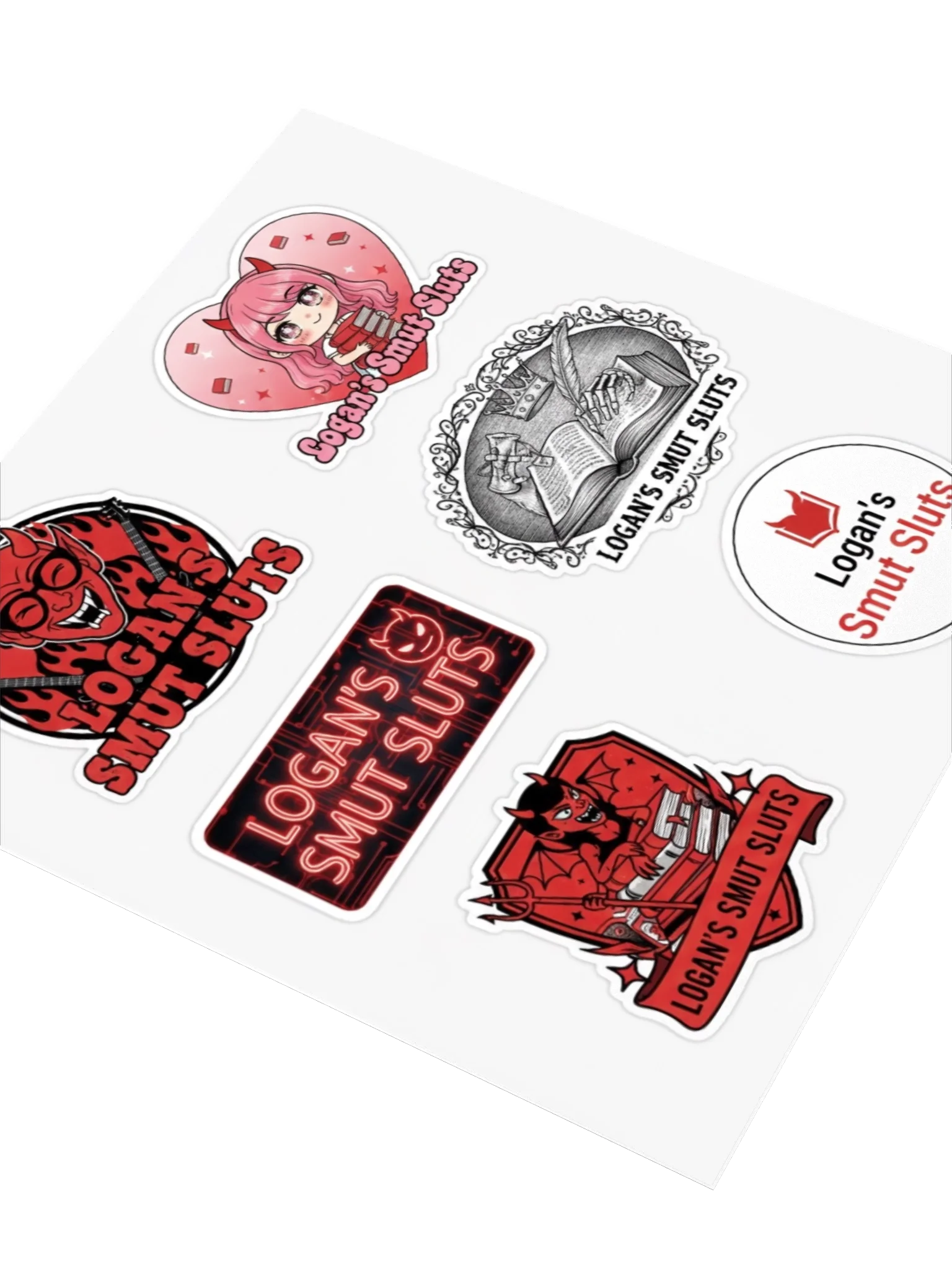 Smut Slut Sticker Pack product image (5)