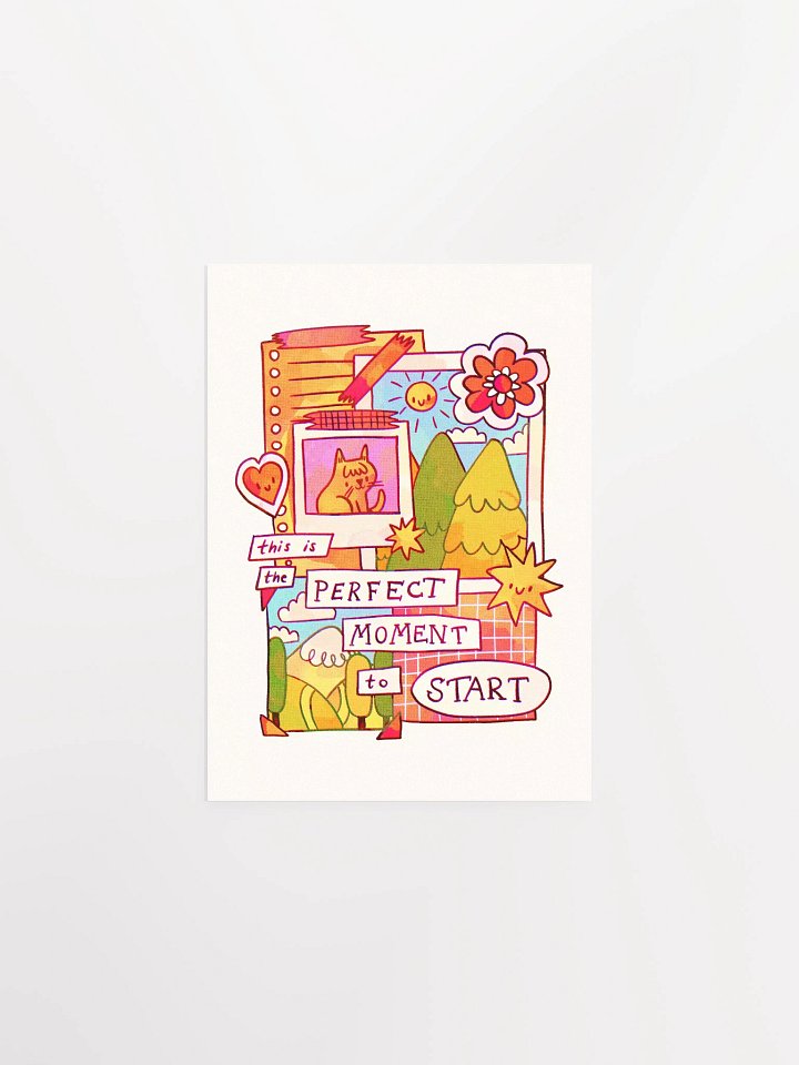The Perfect Moment to Start Print product image (2)