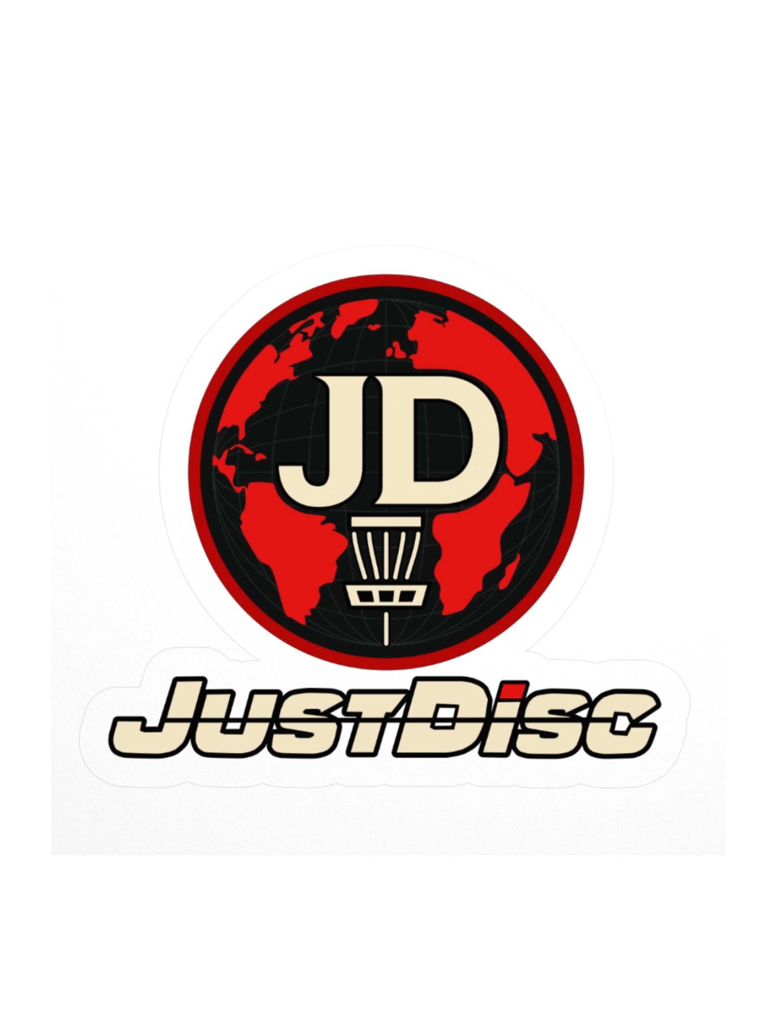 JustDisc Logo Sticker product image (1)