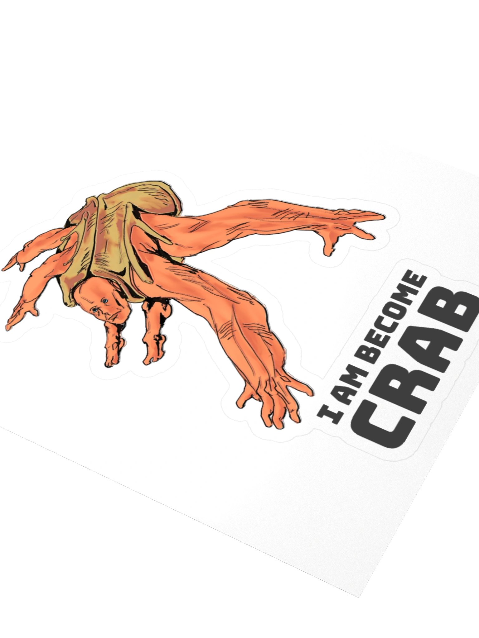 I am become CRAB Sticker product image (8)