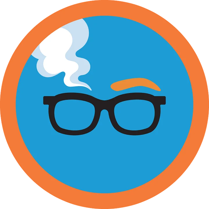 Missing Eyebrow (de)Merit Badge product image (1)