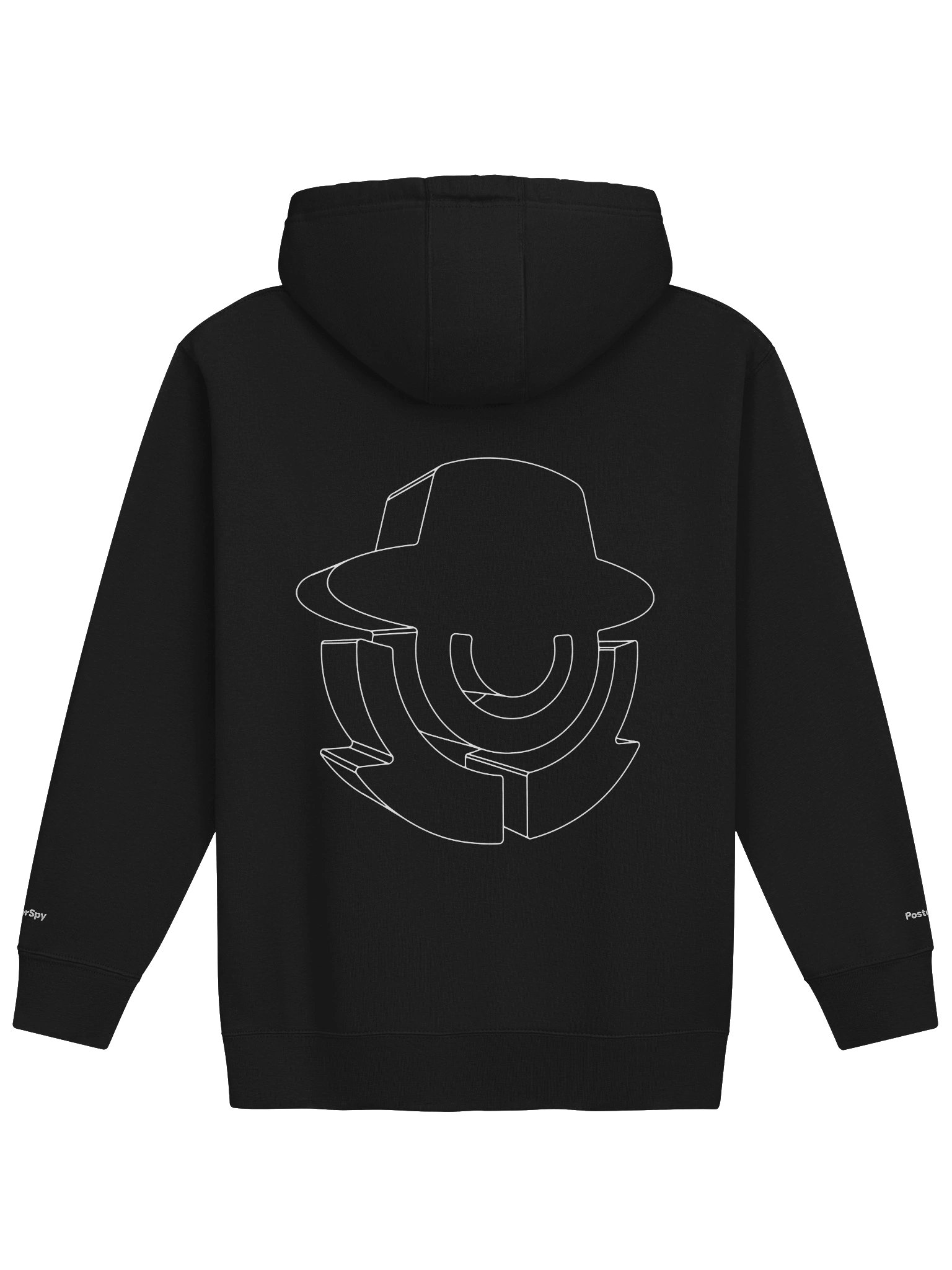 PosterSpy Unisex Wireframe / Blueprint Hoodie product image (2)