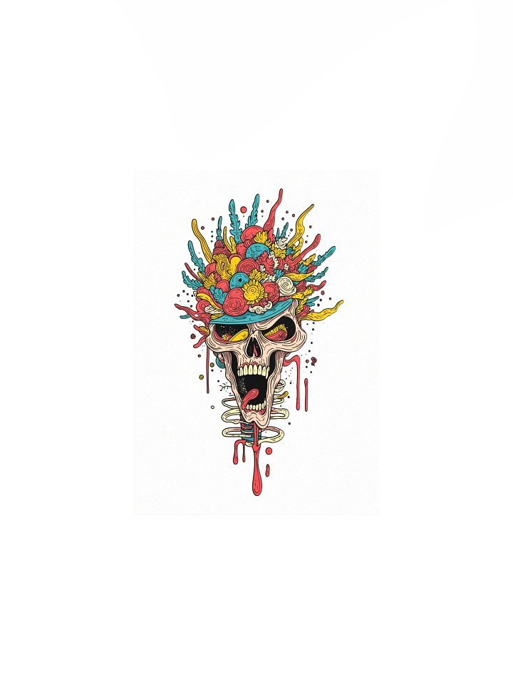 Skull Day Flower Hat product image (1)