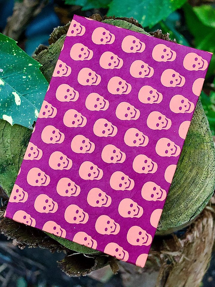 Carnet Accordéon - coton 300g - fait main product image (1)