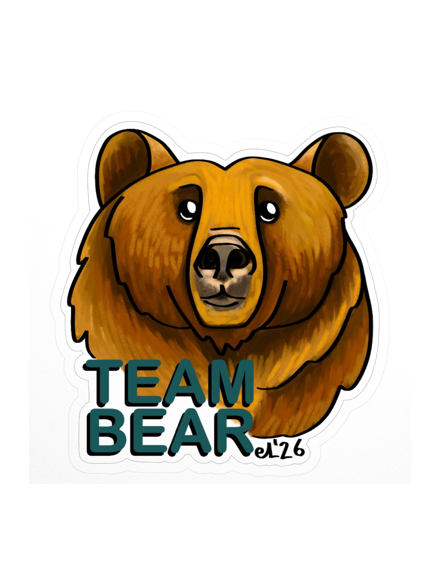 Team Bear Sticker product image (1)