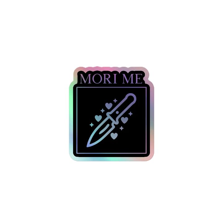Mori Me Holographic Sticker product image (1)