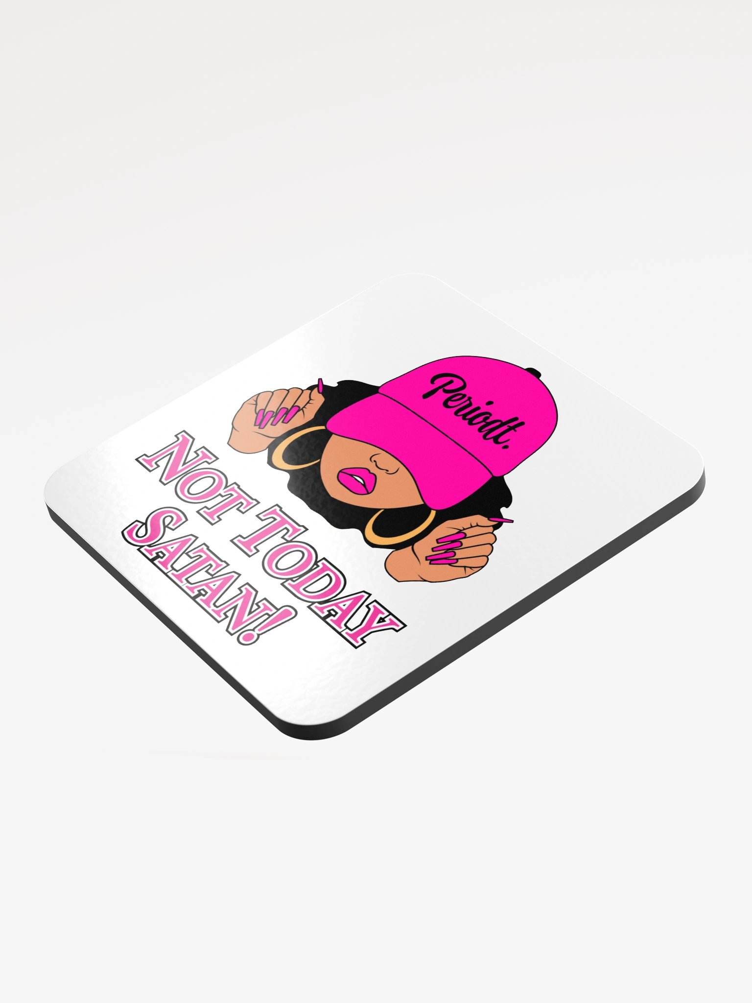 Not Today Satan V2, Coaster product image (3)