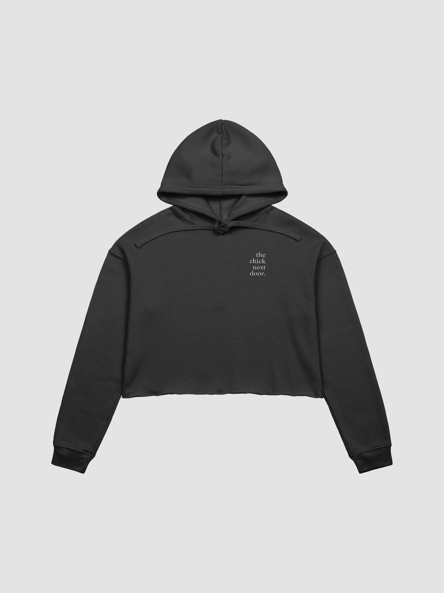 Chick Next Door Cropped Hoodie product image (2)