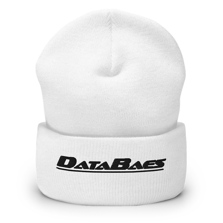 DataBaes Black Thread Beanie product image (1)