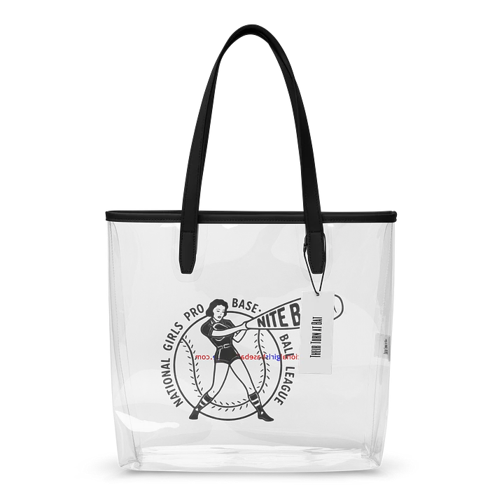 NGBL Legacy Collection Original Nite Ball Logo Clear Tote Bag product image (1)