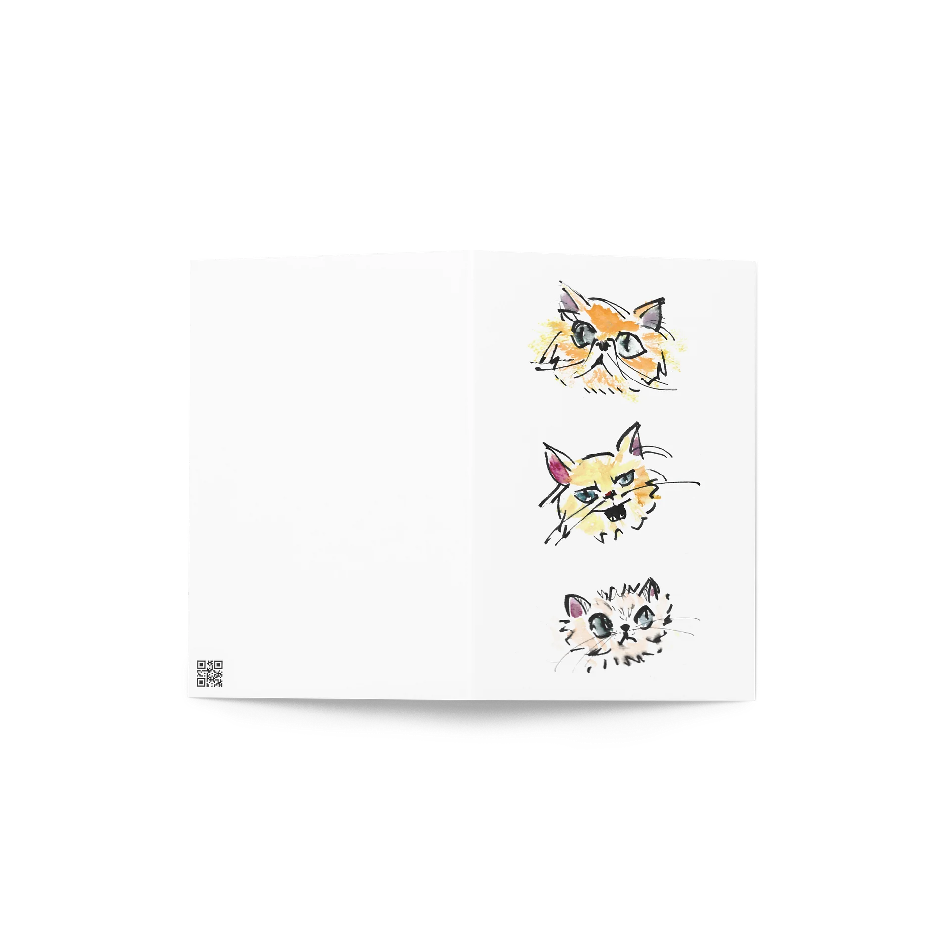 Three Cats Card product image (2)