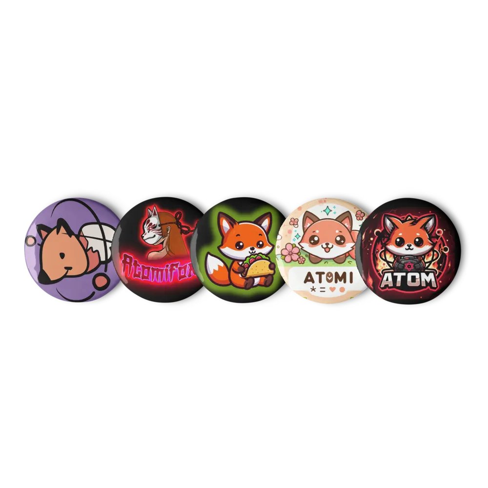 5 Pin buttons Style 1 product image (5)