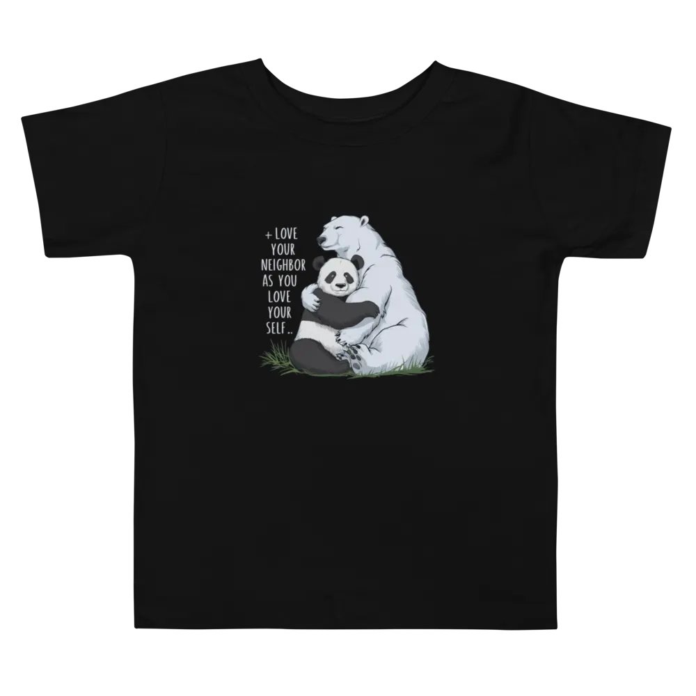 Love Your Neighbor Toddler T-Shirt product image (3)