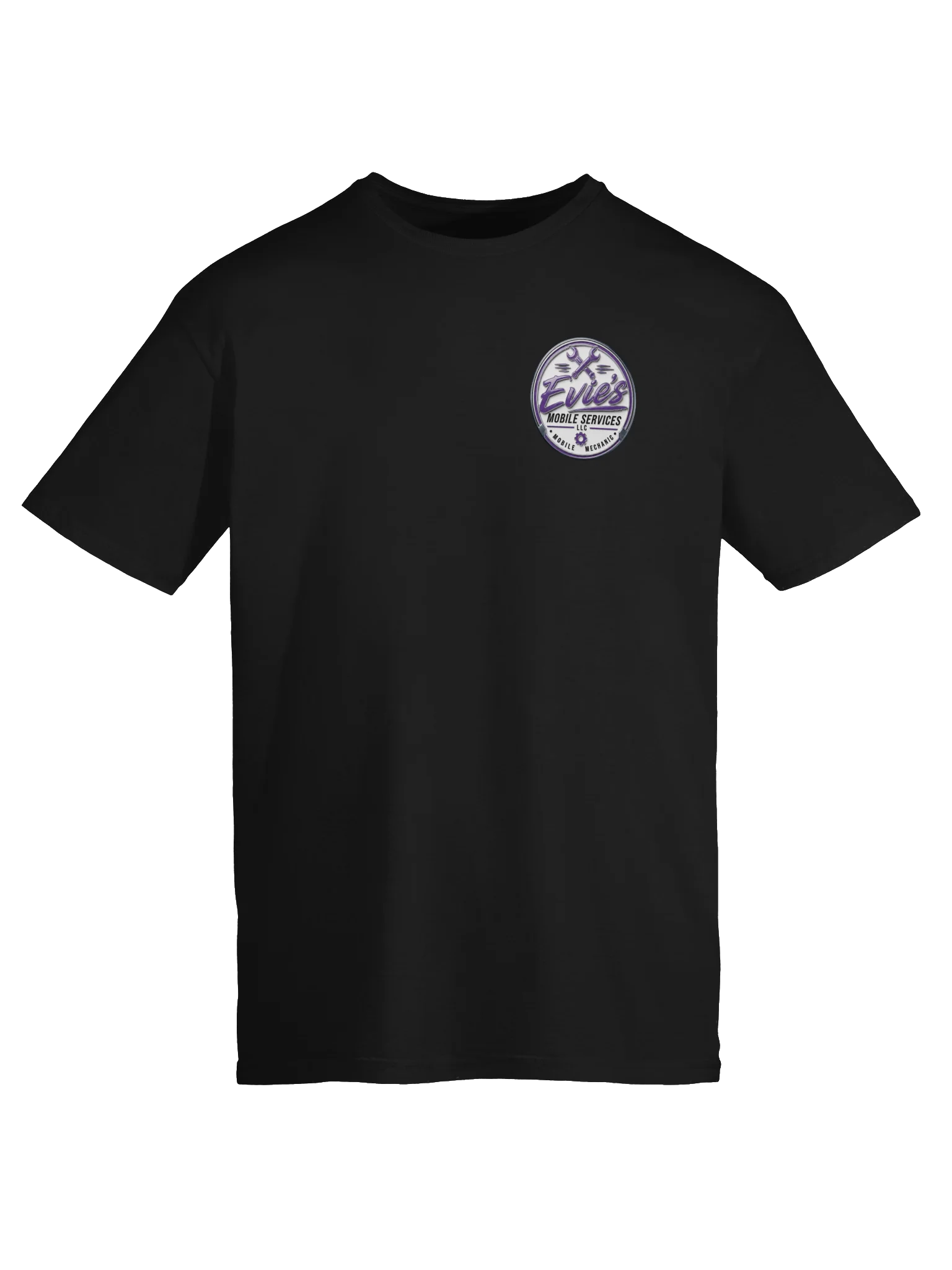 Evie’s Mobile Mechanic Logo Tee product image (5)