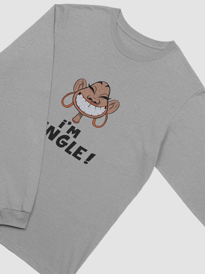 Laughing Single Cartoon Long Sleeve Tee product image (1)