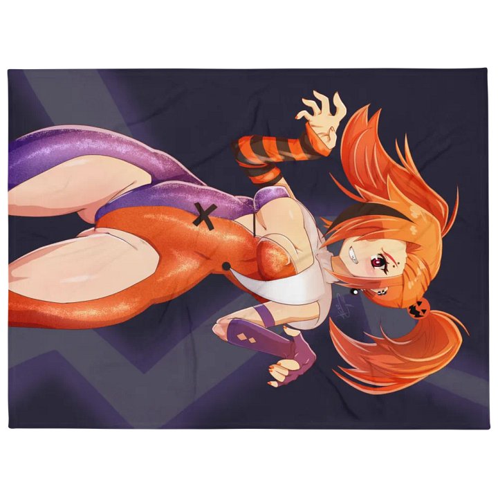 Pumpkin Jester Jay Blanket product image (1)