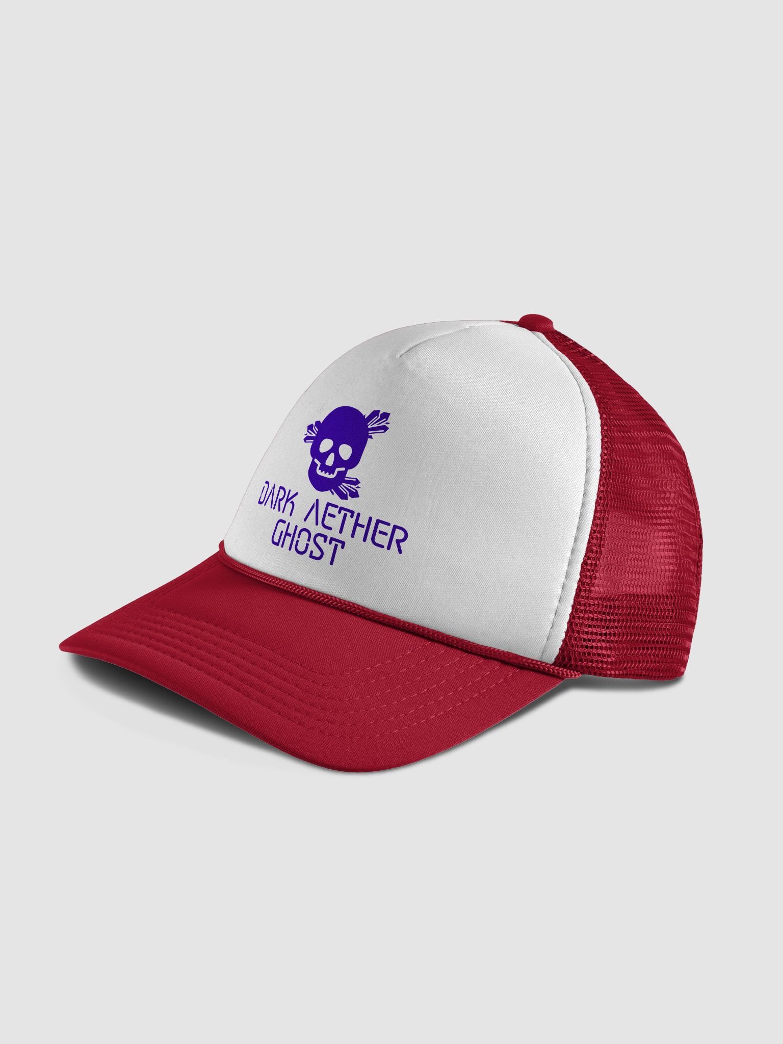 Dark Aether Skull Foam Trucker Hat product image (4)