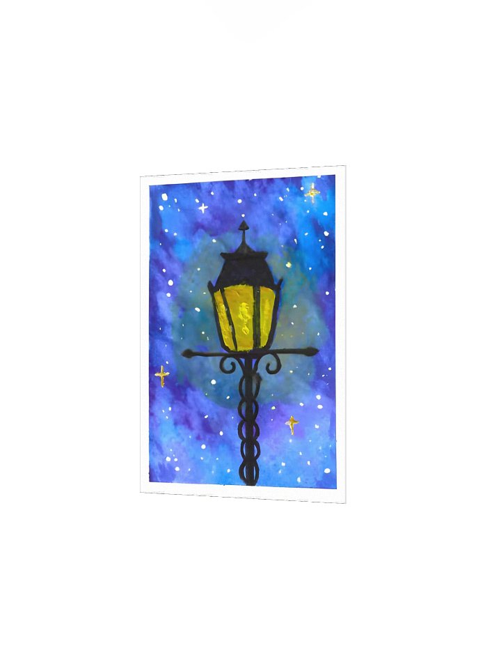 "Streetlamp's Glow" Fine Art Print product image (2)