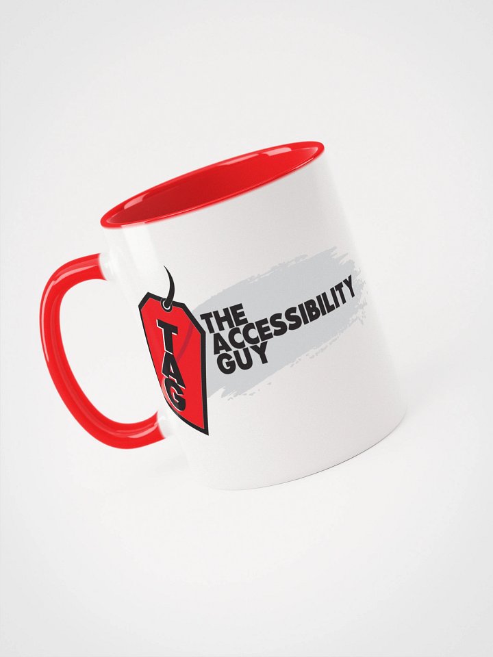 Vibrant Tag Red Ceramic Mug product image (1)
