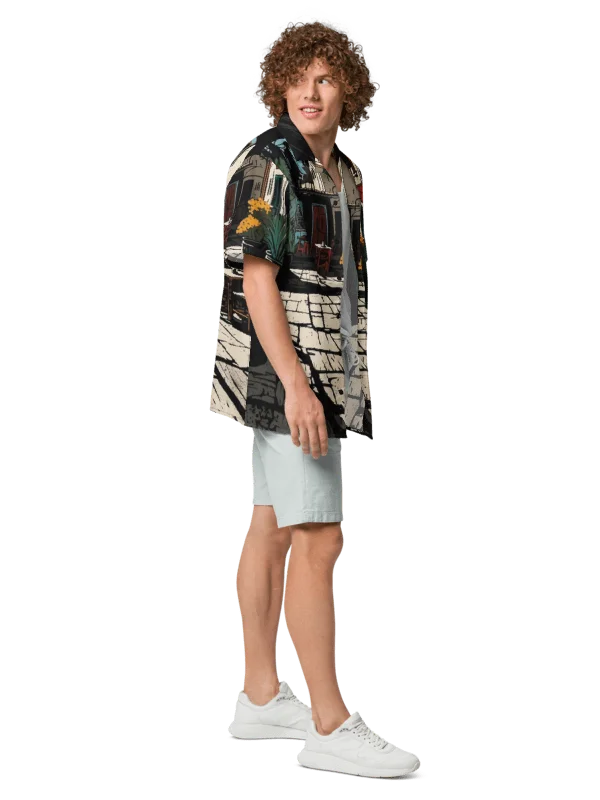 Sunlit Alley Hawaiian Shirt product image (7)