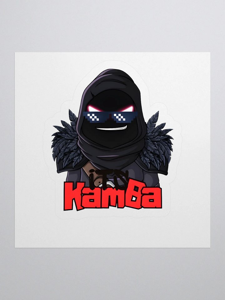 ItsKamba Cool Logo Kiss Cut Stickers product image (2)