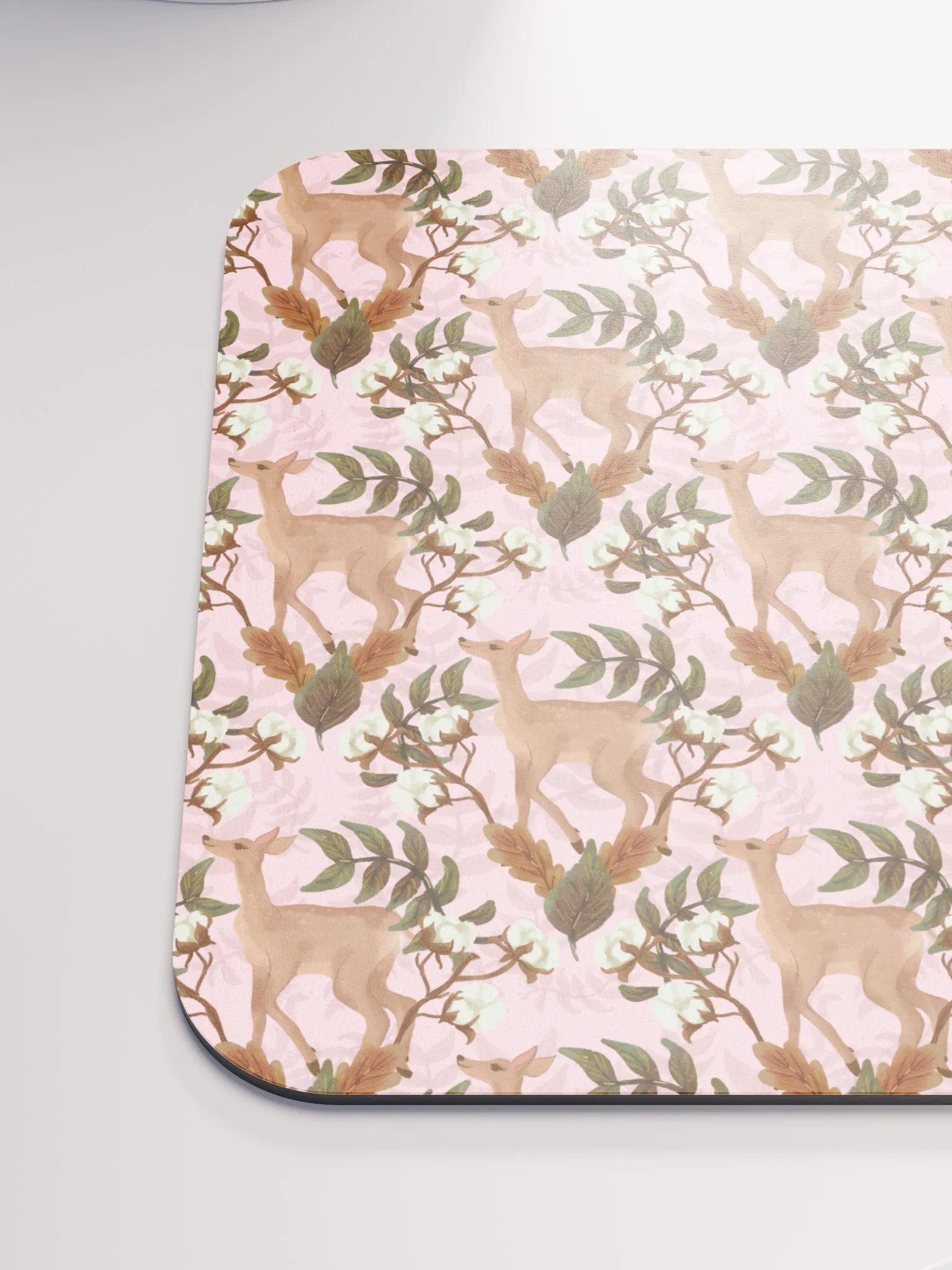 Fall in the Fields, Pink Mouse Pad product image (6)