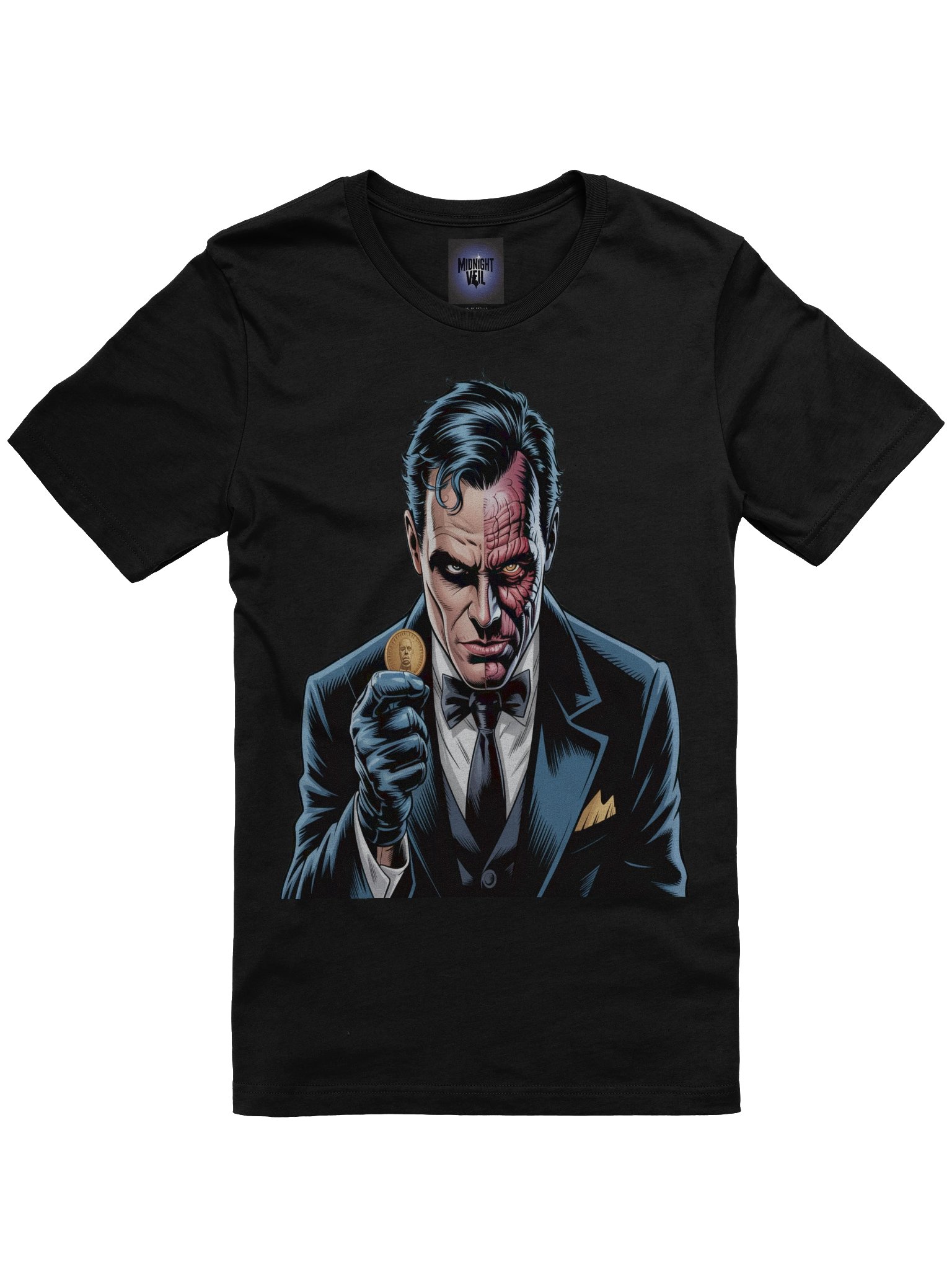 Two-Face Coin of Reckoning Supersoft T-Shirt product image (3)