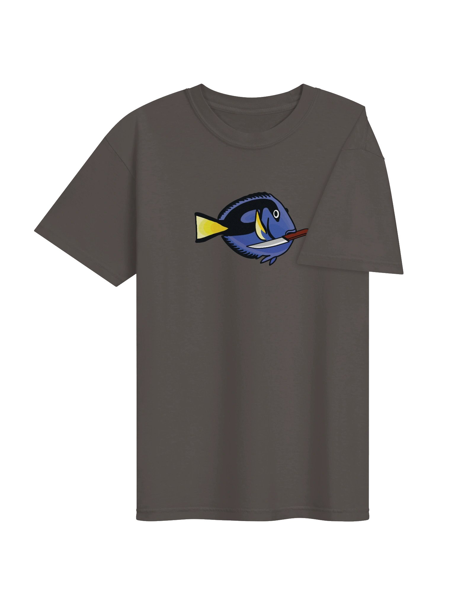 Angry Blue Tang T-Shirt for Reef Aquarium Lovers product image (8)