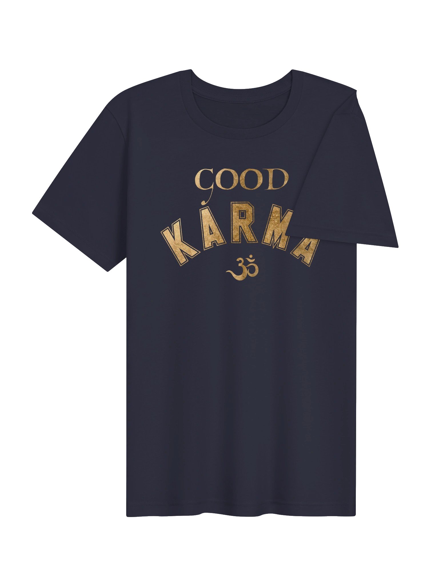 Good Karma Om Gold Tee product image (24)