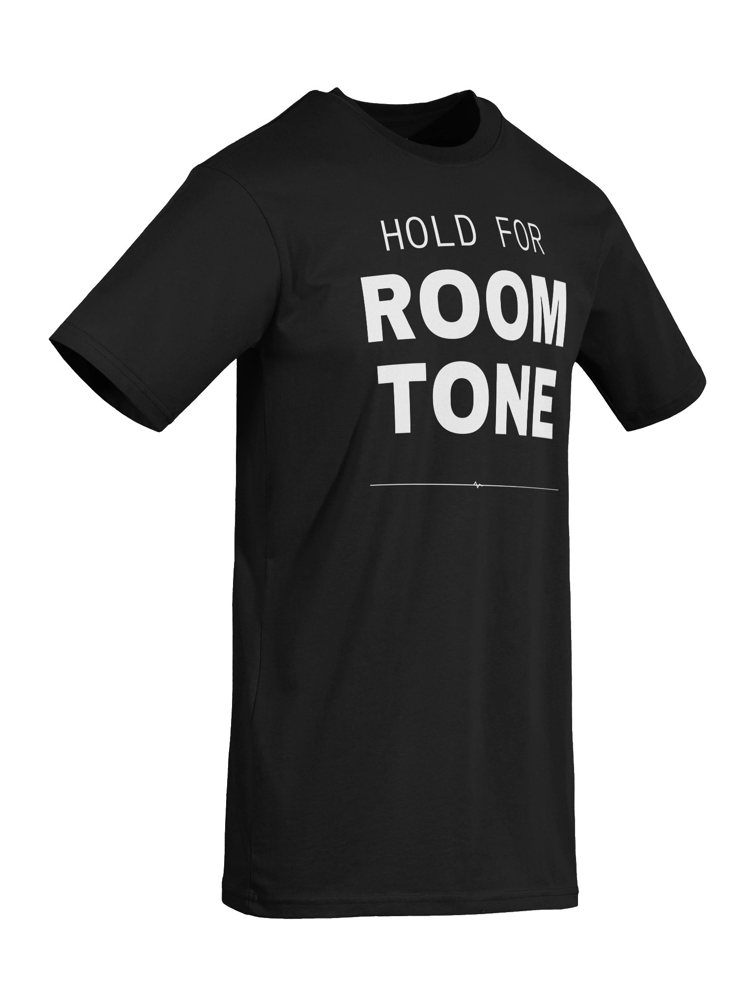 Hold for Room Tone | White Graphic Front product image (10)