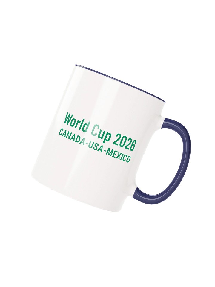 Senegal 2026 World Cup Flag Mug - Senegal Soccer Fan Coffee Cup - Premium Two-Tone Ceramic Mug product image (2)