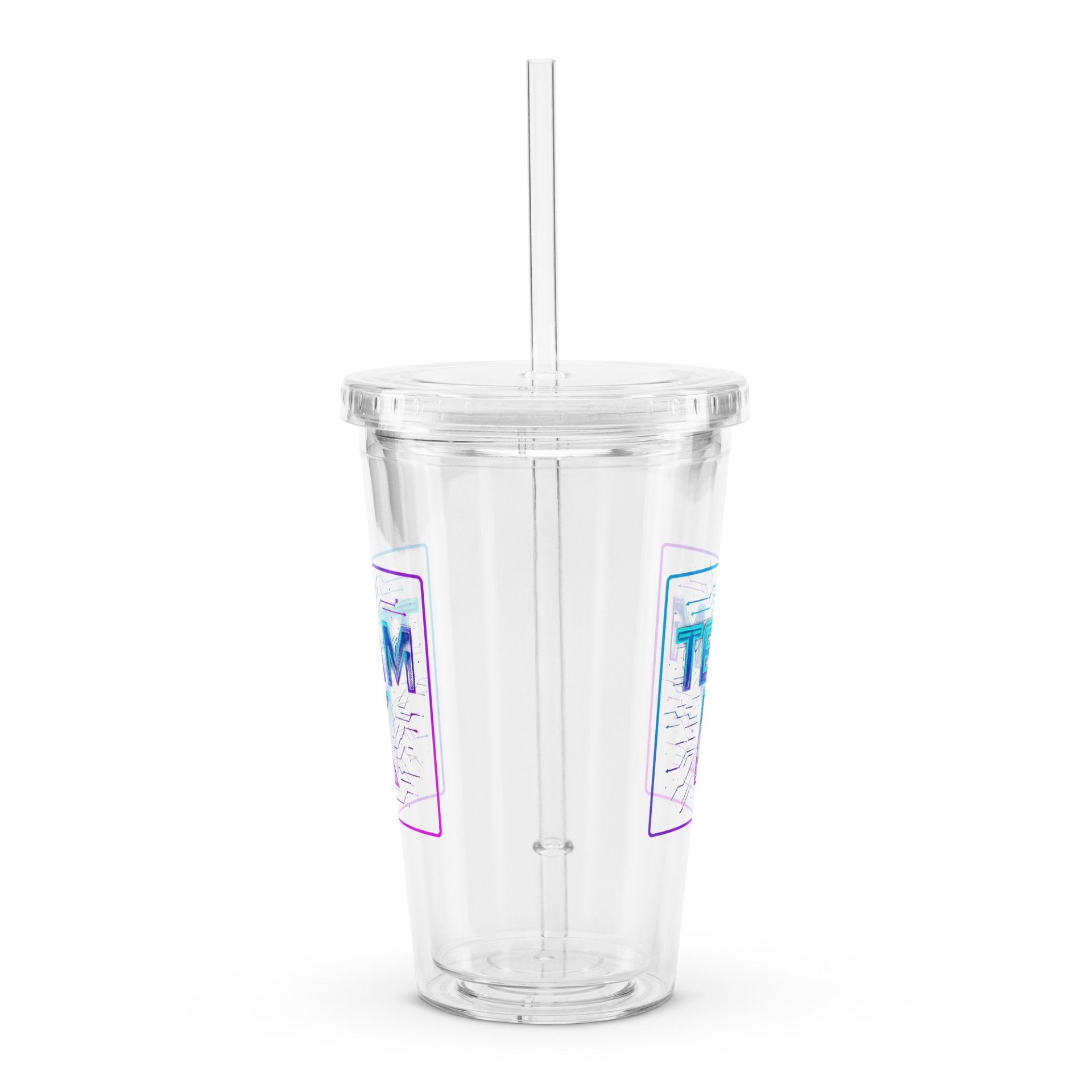Team K V-11 Clear Plastic Tumbler product image (3)