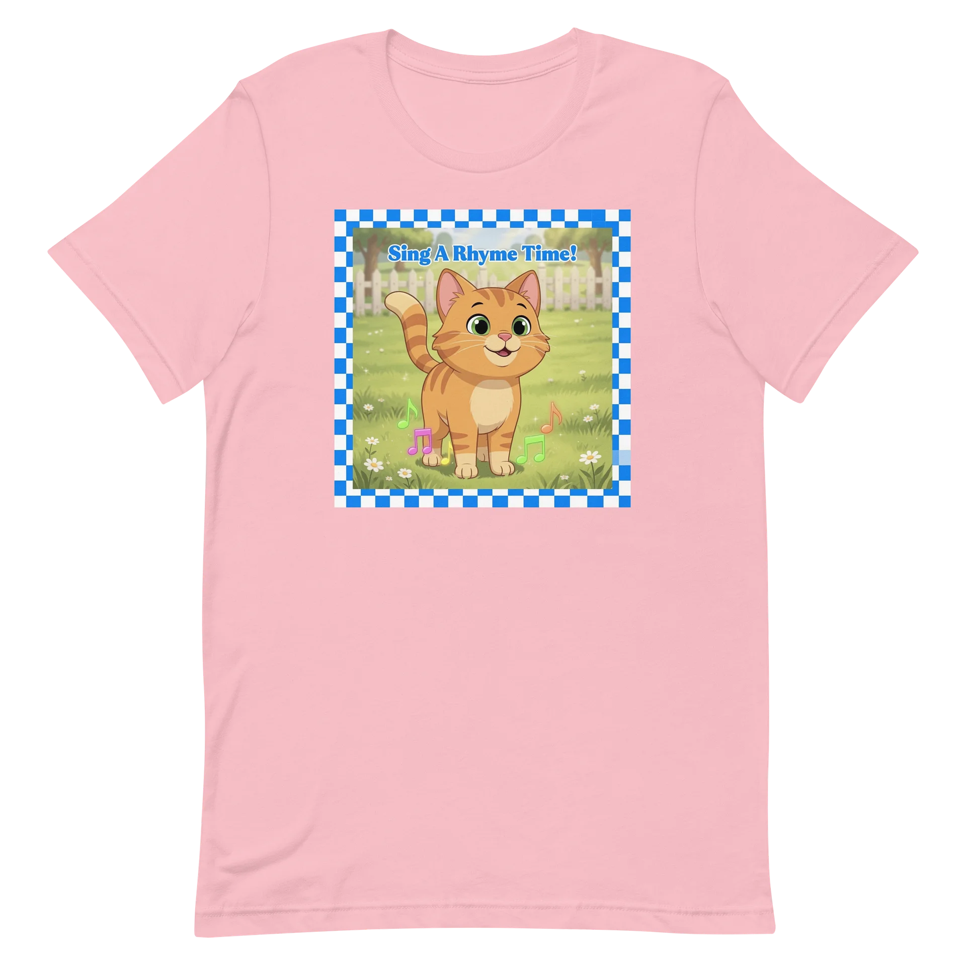 Nursery Rhyme Cartoon Kitten Friends Tee product image (2)