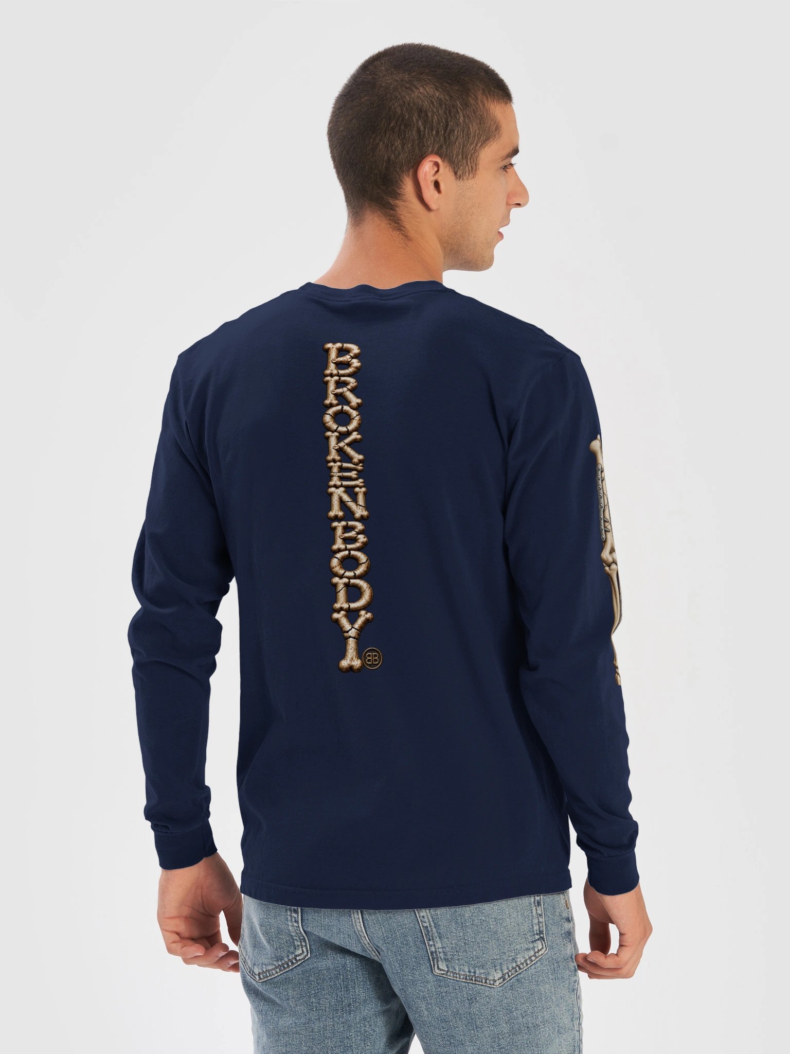 Broken Arms Shirt — Aftermarket Parts Upper & Lower Arms Long-Sleeve Tee | Rebuild Shop product image (8)