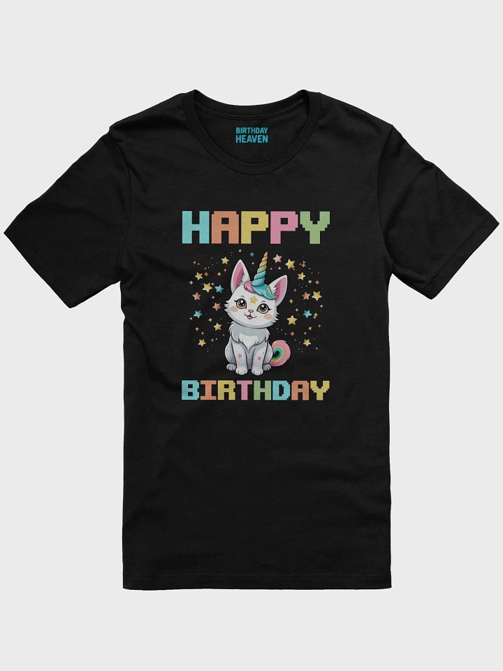 Happy Birthday (Cat Unicorn) T-Shirt product image (1)