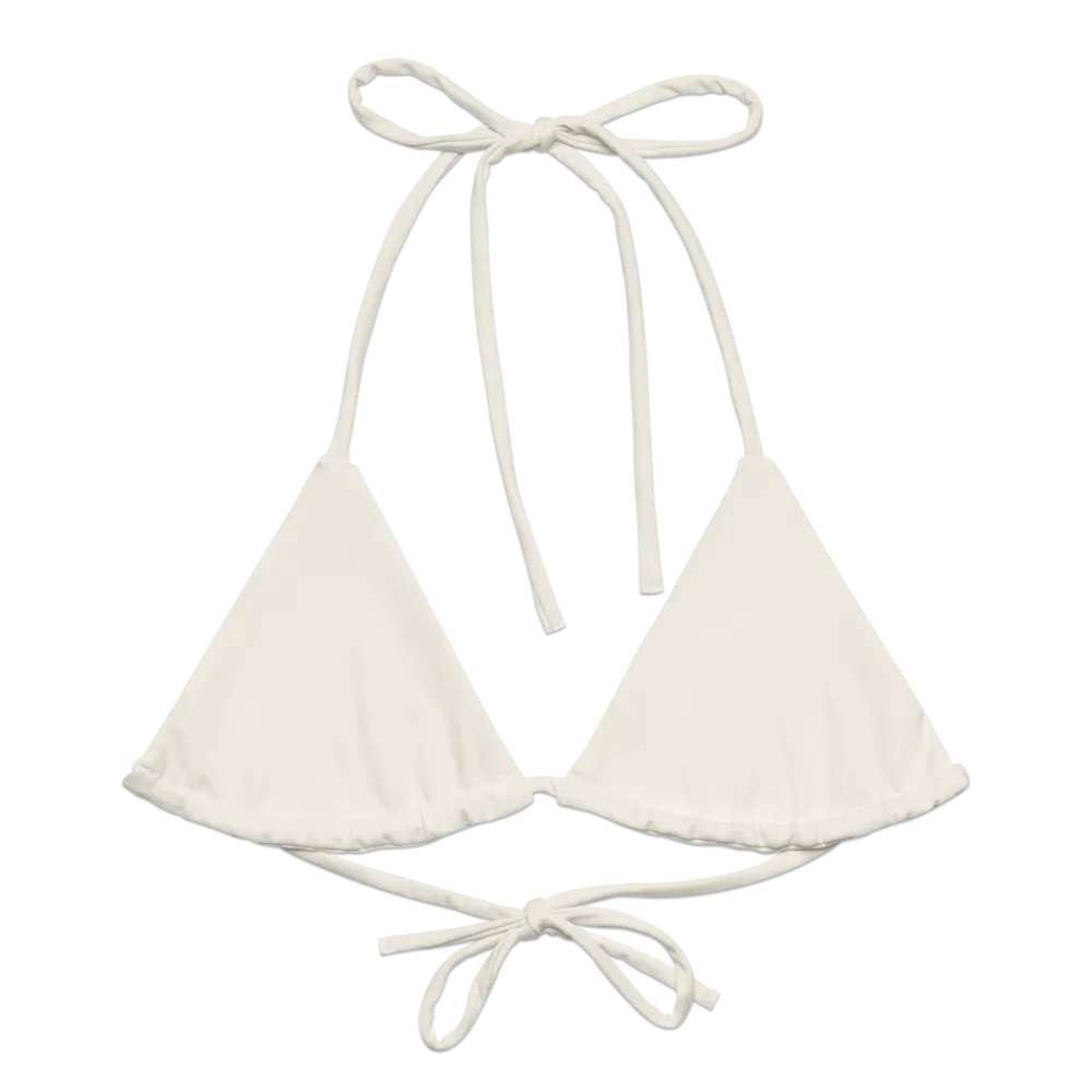 Cream String Bikini Top product image (1)