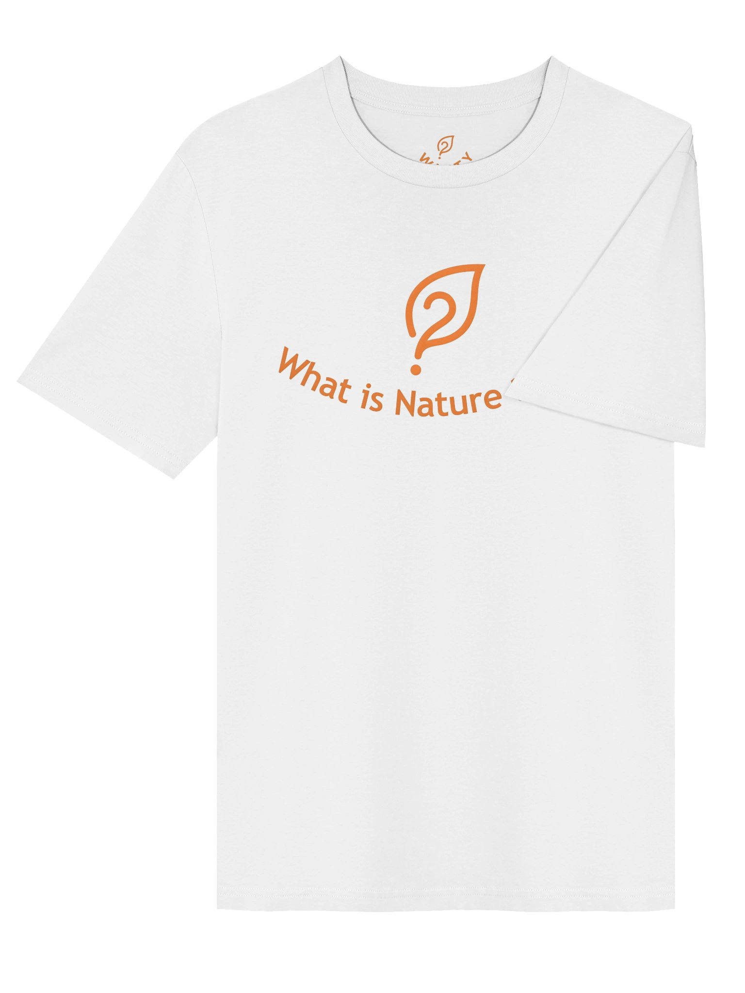 What is Nature to You? Organic Unisex Cotton Shirt (White) product image (4)