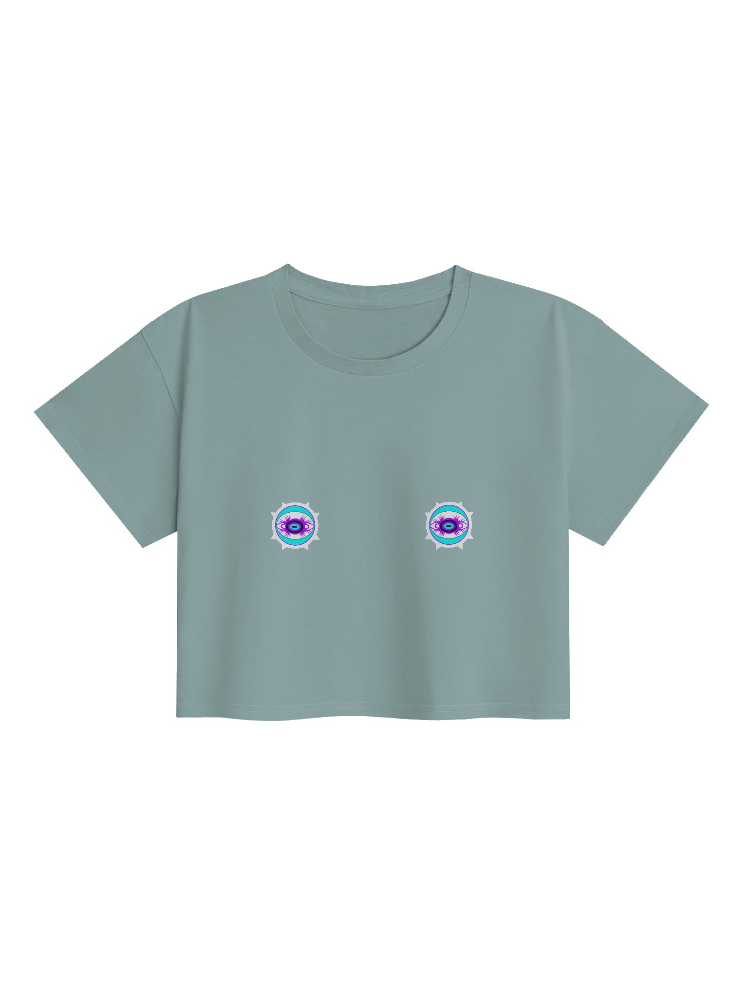 Lights Crop Top (Funny Logo) product image (6)