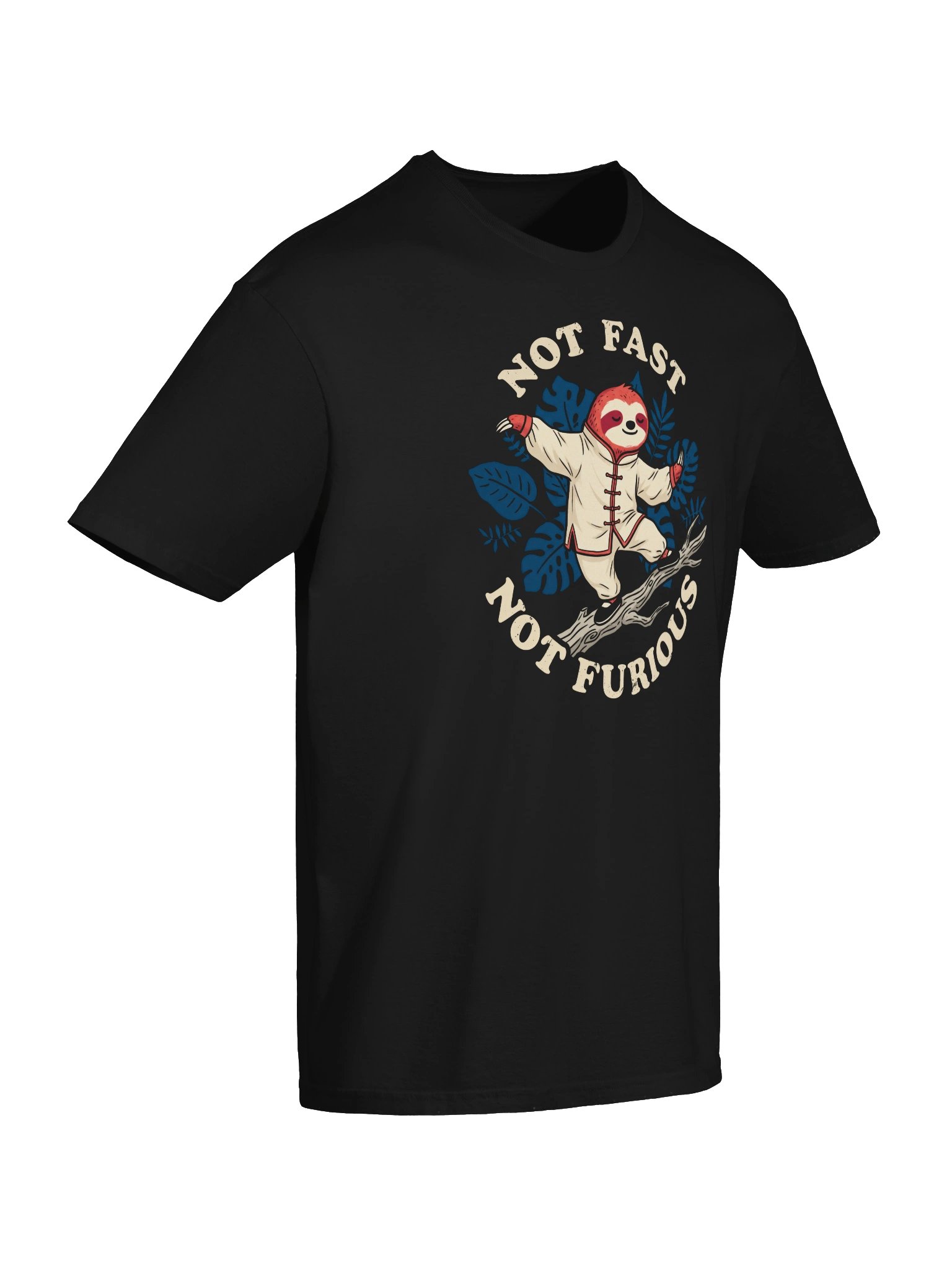 Funny Tai Chi Kung Fu Sloth Tee product image (2)