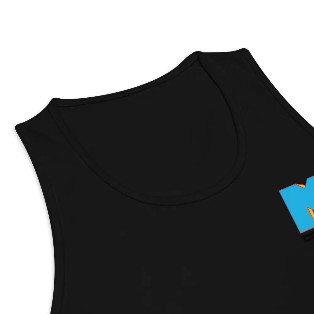 Retro Music Tank Top - Blue product image (4)