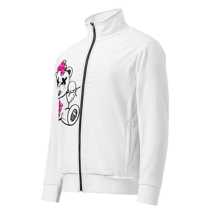 Dead Teddy Track Jacket – Zip-Up with Punk Bear Graphic product image (1)