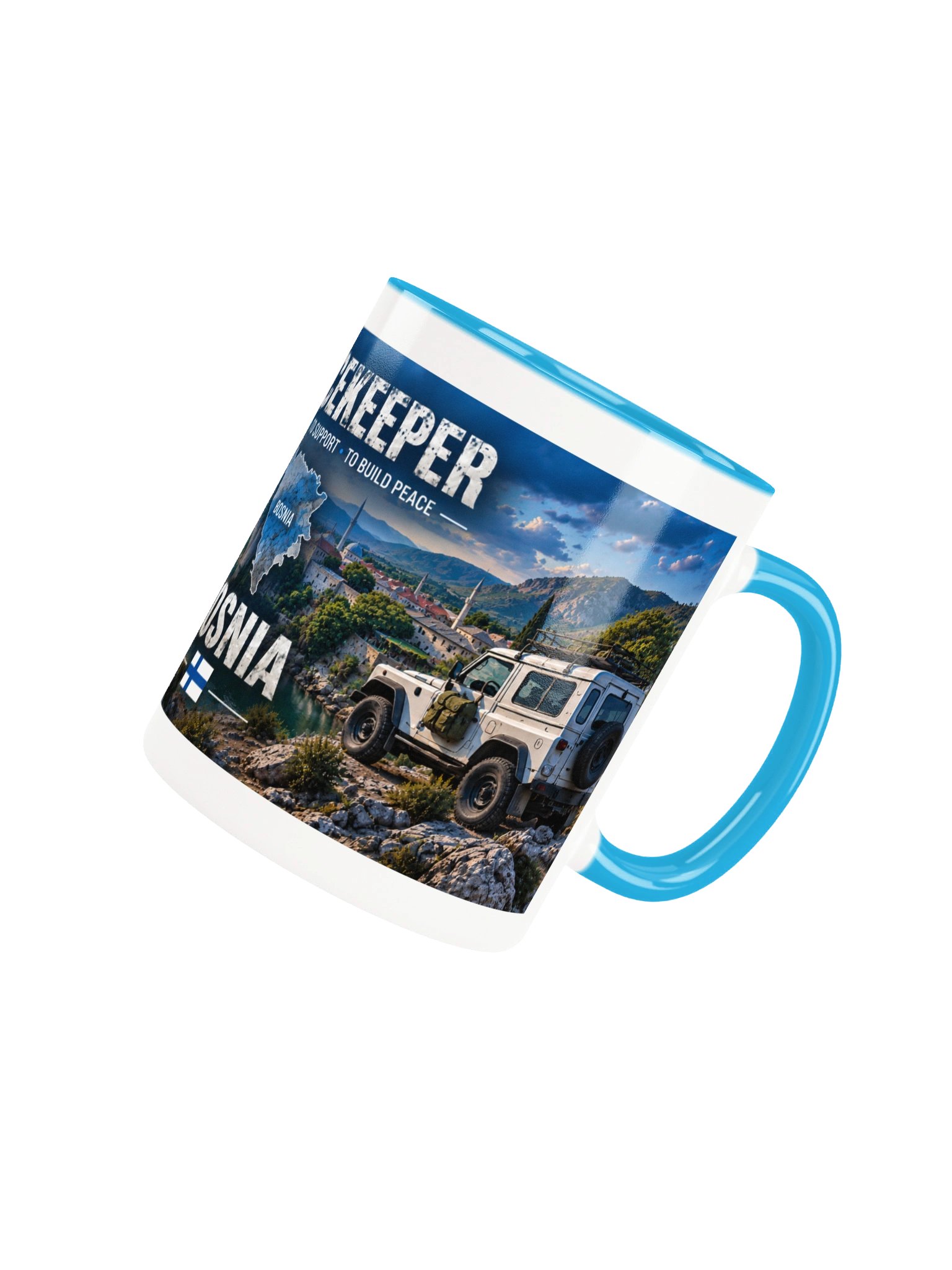 BOSNIA Peacekeeper Mug – 11 oz product image (4)